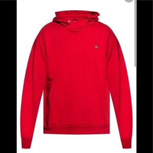 NWT Vivienne Westwood  Logo Red Hoodie